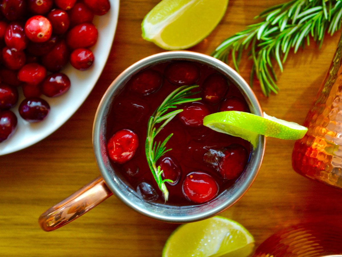 Cranberry Lime Moscow&nbsp;Mules