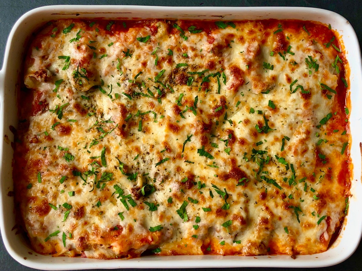 Pesto & Ricotta Stuffed&nbsp;Shells