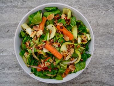 Bok Choy Salad with Sesame&nbsp;Vinaigrette
