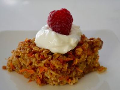 Carrot Cake Baked&nbsp;Oatmeal
