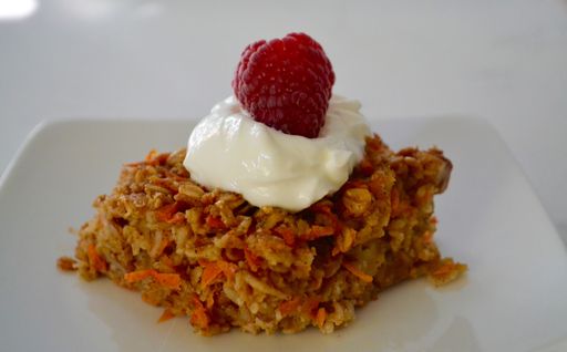 Carrot Cake Baked&nbsp;Oatmeal