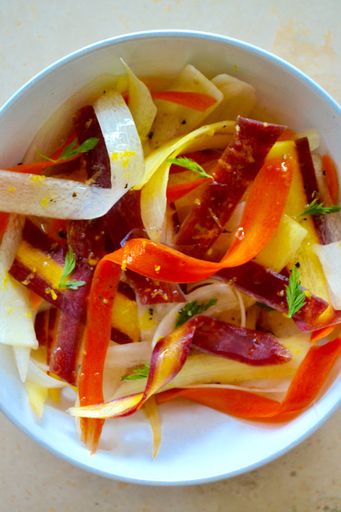 Shaved Carrot Salad