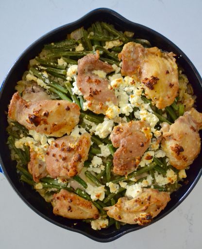 Chicken with Feta & Green&nbsp;Beans