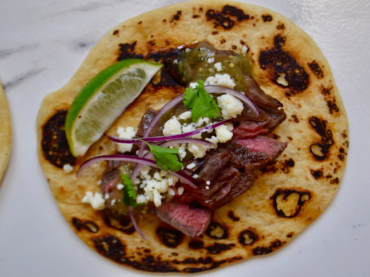 Marinated Flank Steak&nbsp;Tacos