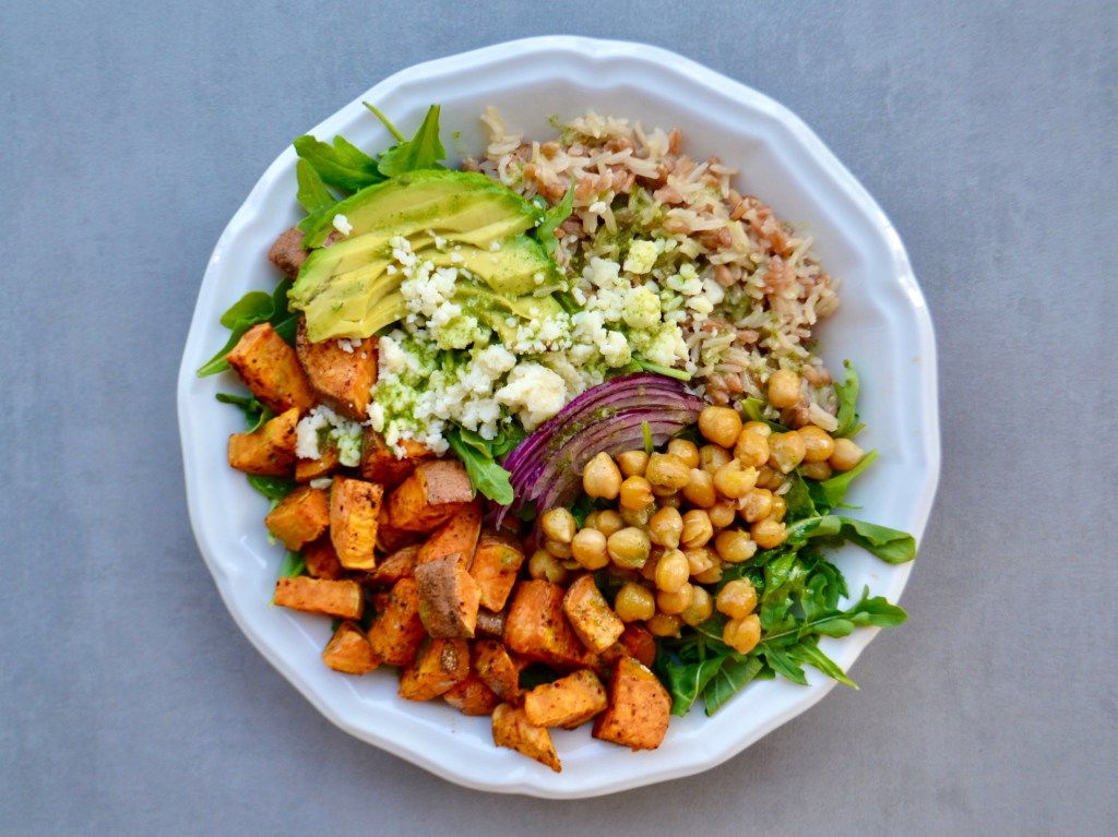 Vegan(ish) Mexican Sweet Potato Grain&nbsp;Bowls