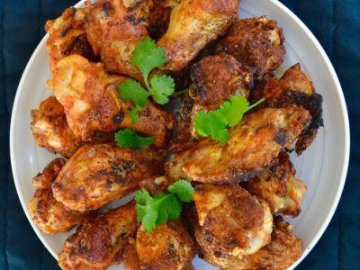 His and Hers Air Fried Chicken&nbsp;Wings