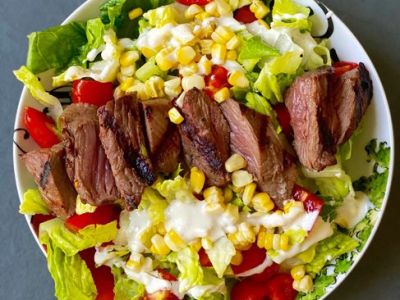 Semi-Homemade Southwestern Steak “Wedge” Salad