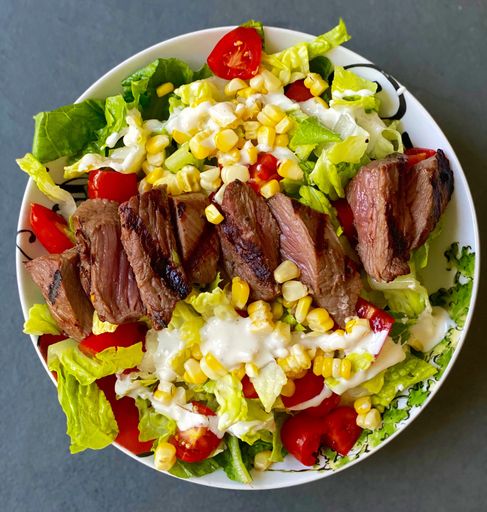 Semi-Homemade Southwestern Steak “Wedge” Salad