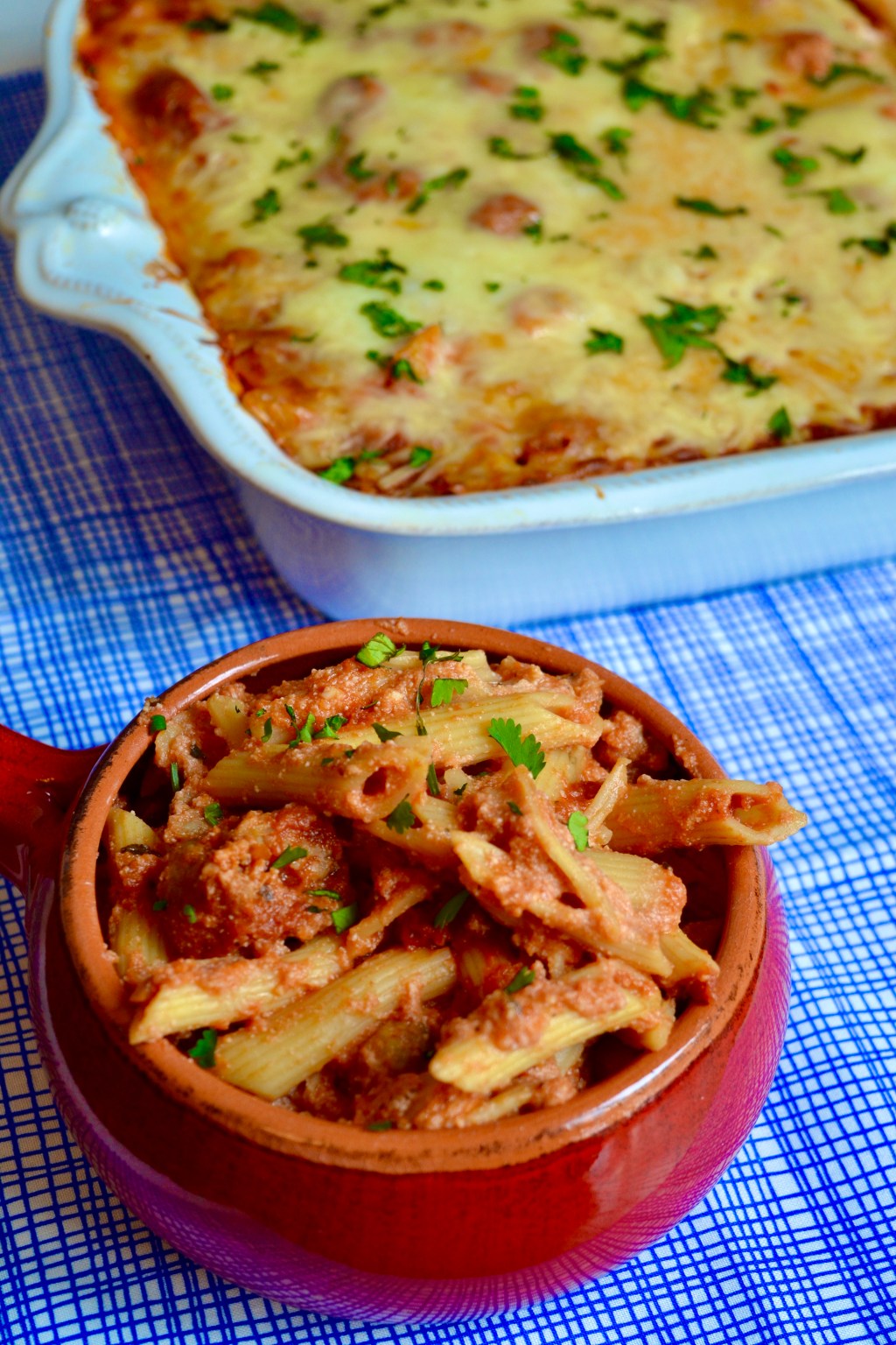 Cheesy Baked Penne