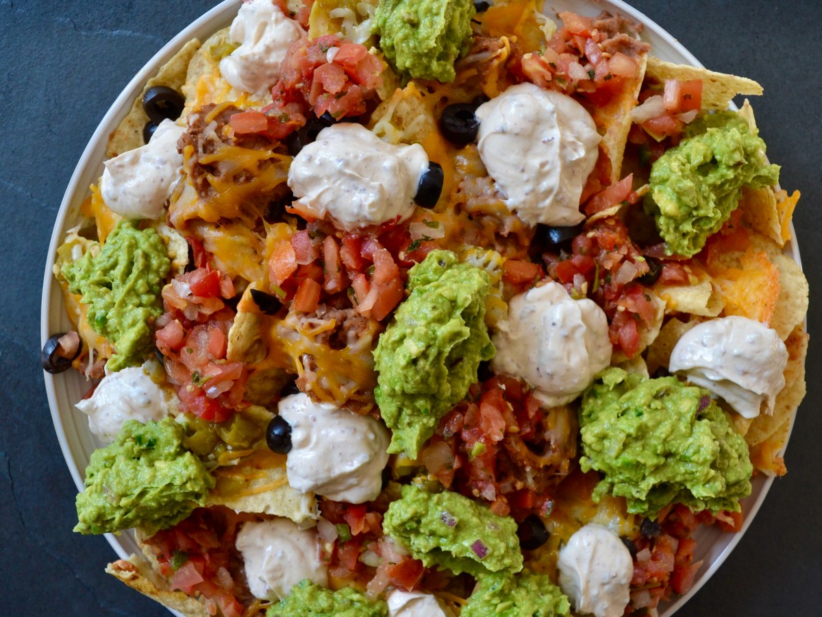 Seven Layer Dip&nbsp;Nachos