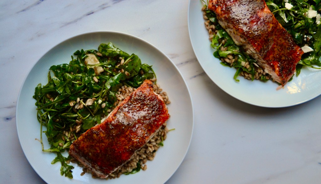 Maple Dijon Salmon