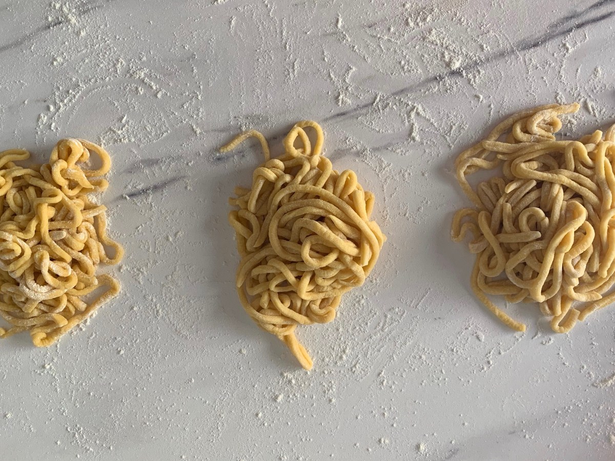Homemade Fettuccini