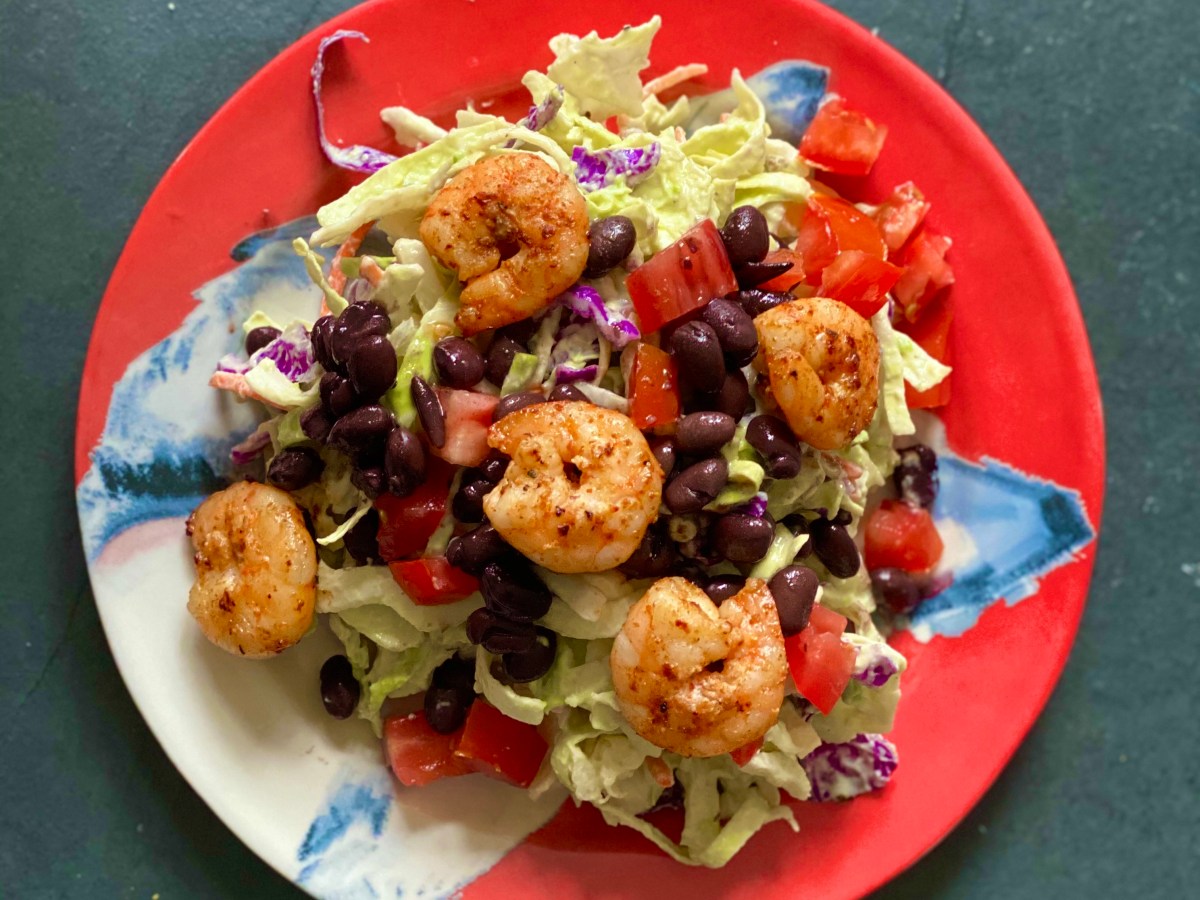 Shrimp Taco Salad