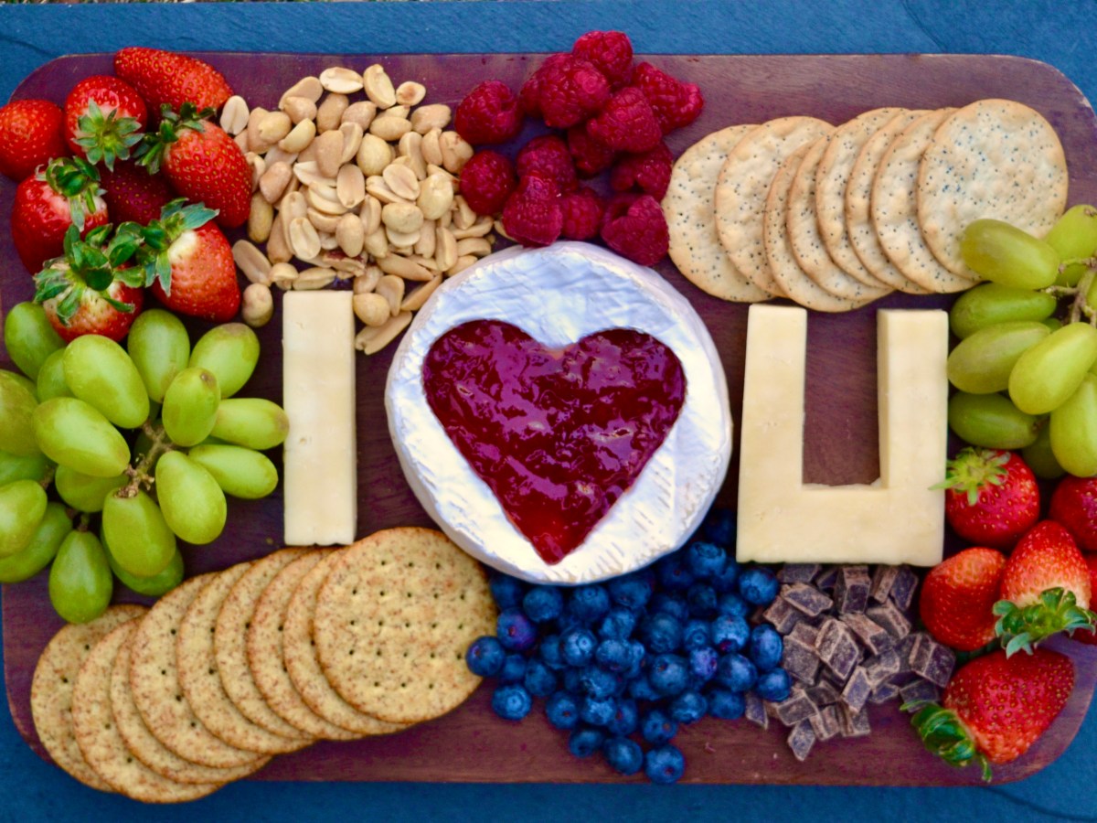 Valentine’s Day Cheese Board For&nbsp;Two