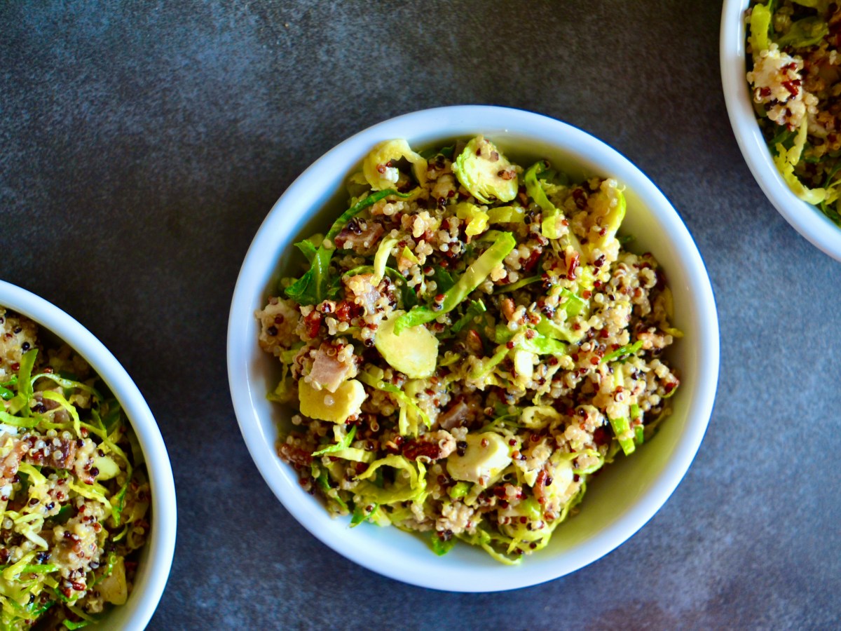 Mad Greens Inspired Brussels Sprout & Quinoa&nbsp;Bowl