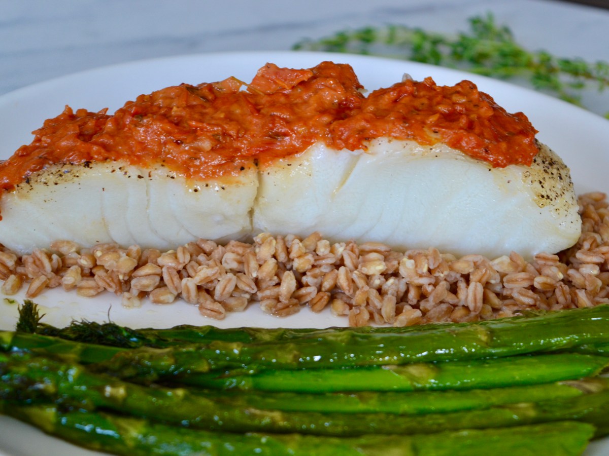 Chilean Sea Bass with Tomato Herb&nbsp;Butter