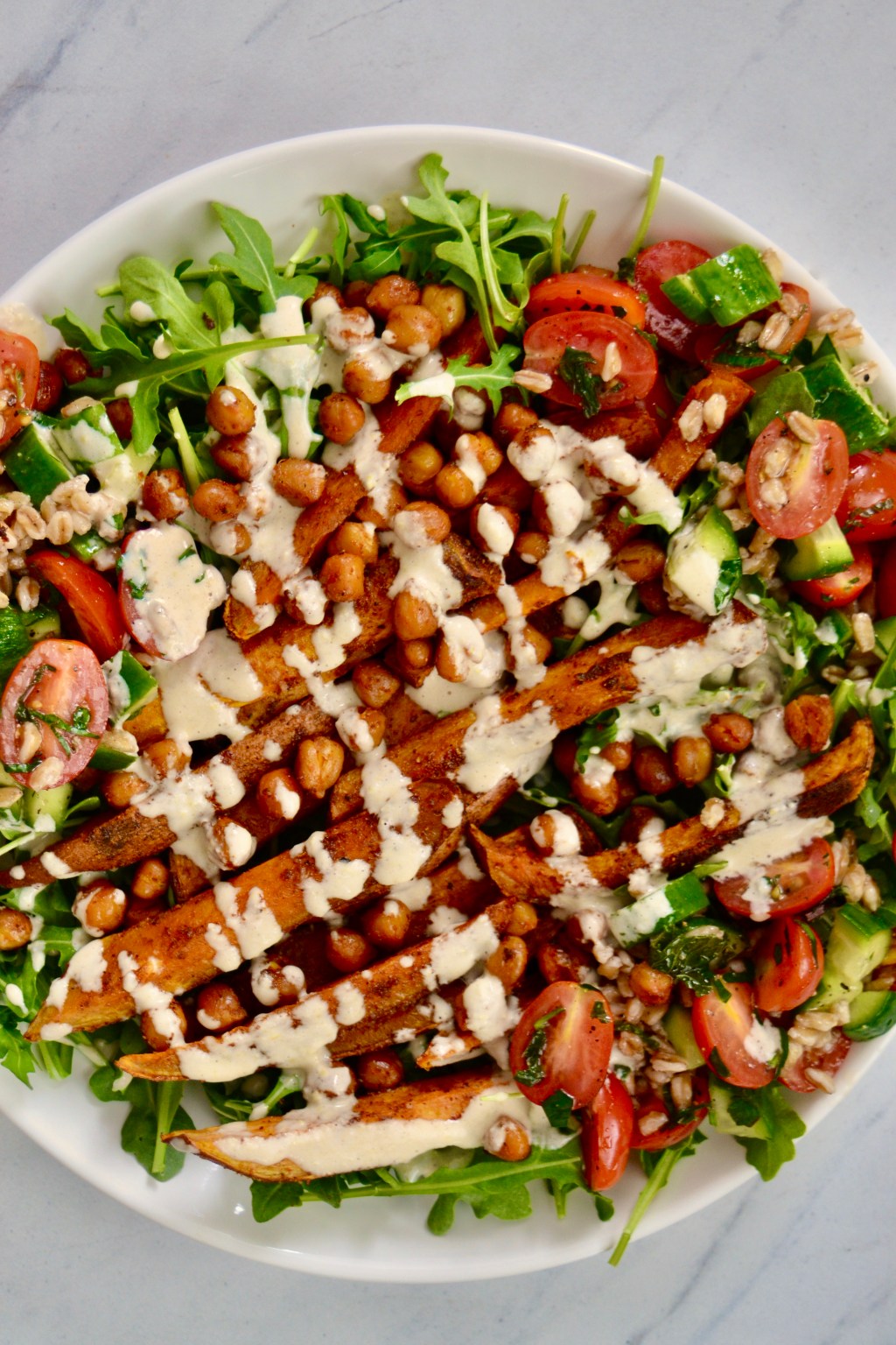 Sweet Potato Shawarma&nbsp;Bowls