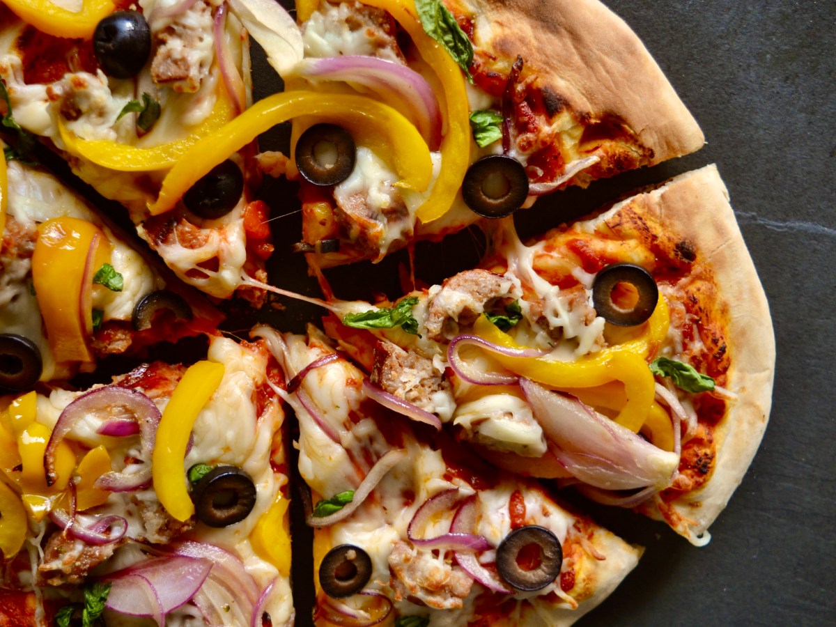 Grilled Supreme Pizza